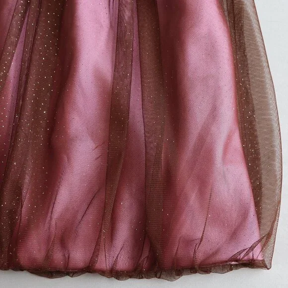 Pink Bubble Minidress - Picture 4 of 6